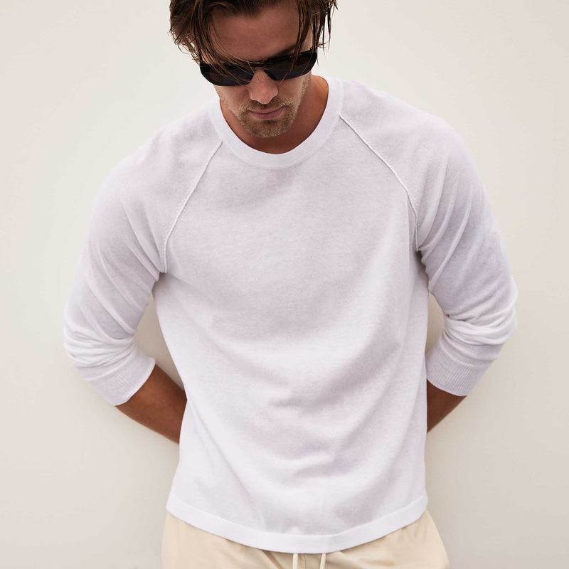 Colony Knit Crew – White
