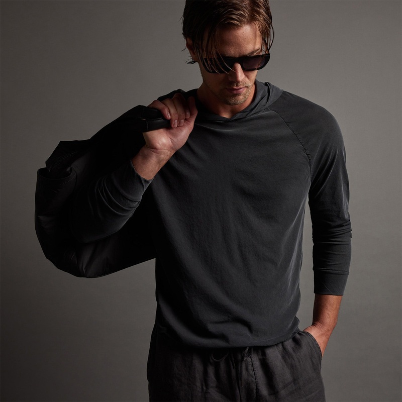 High Gauge Jersey Hoodie – Magma Pigment