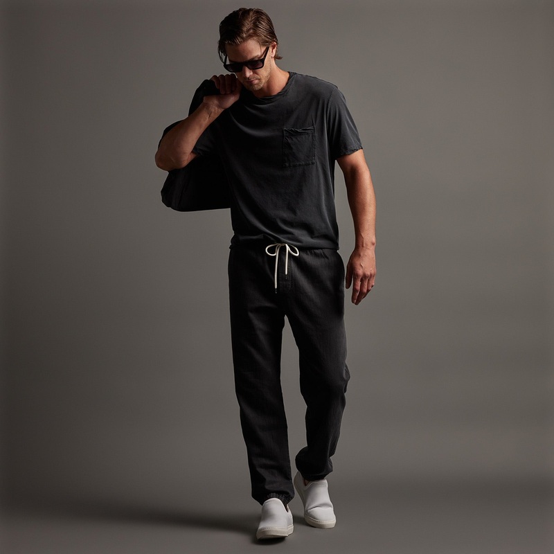Slub Cotton Easy Pant – Magma Pigment