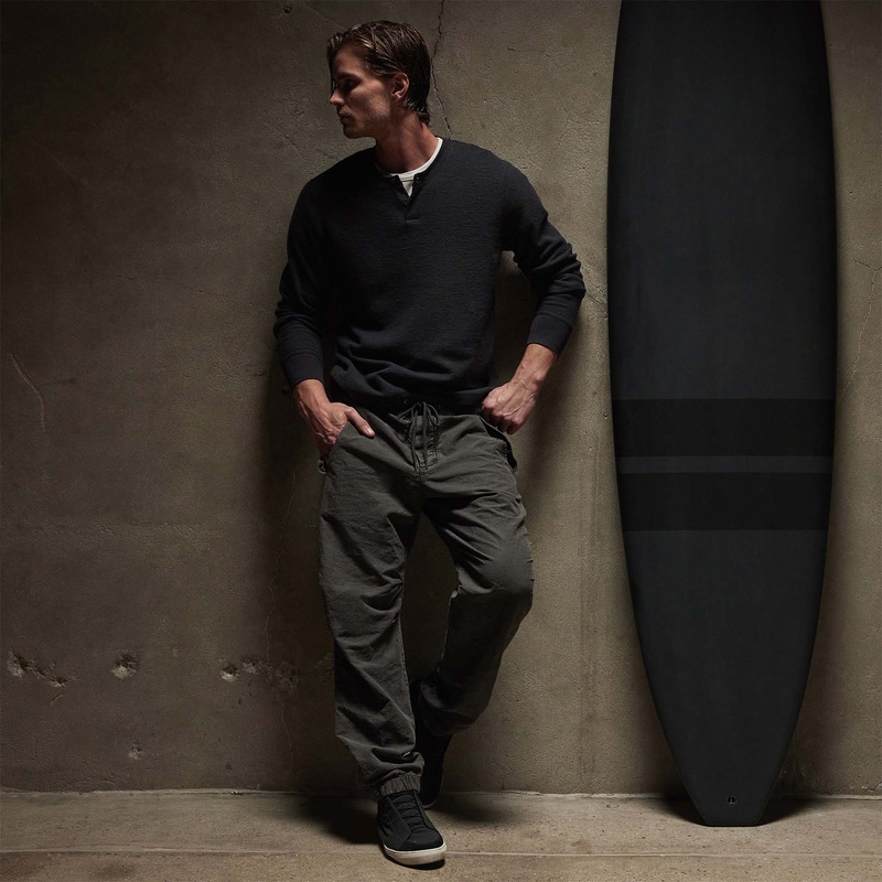 Thermal Knit Henley – Magma