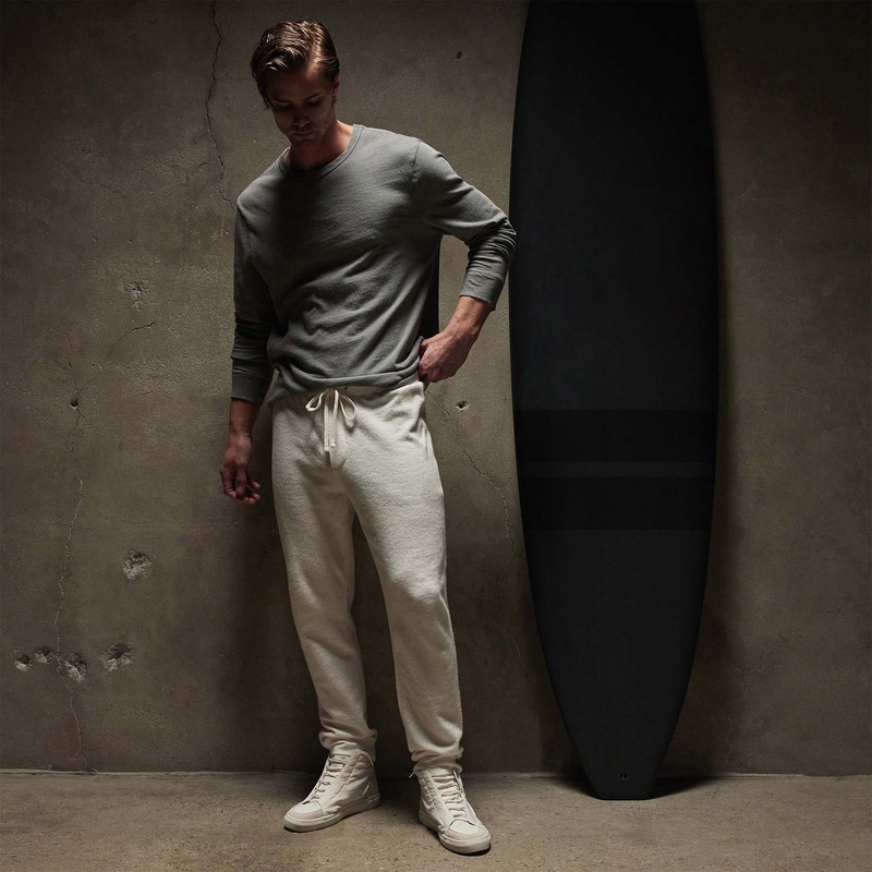 Thermal Knit Lounge Pant – Oyster
