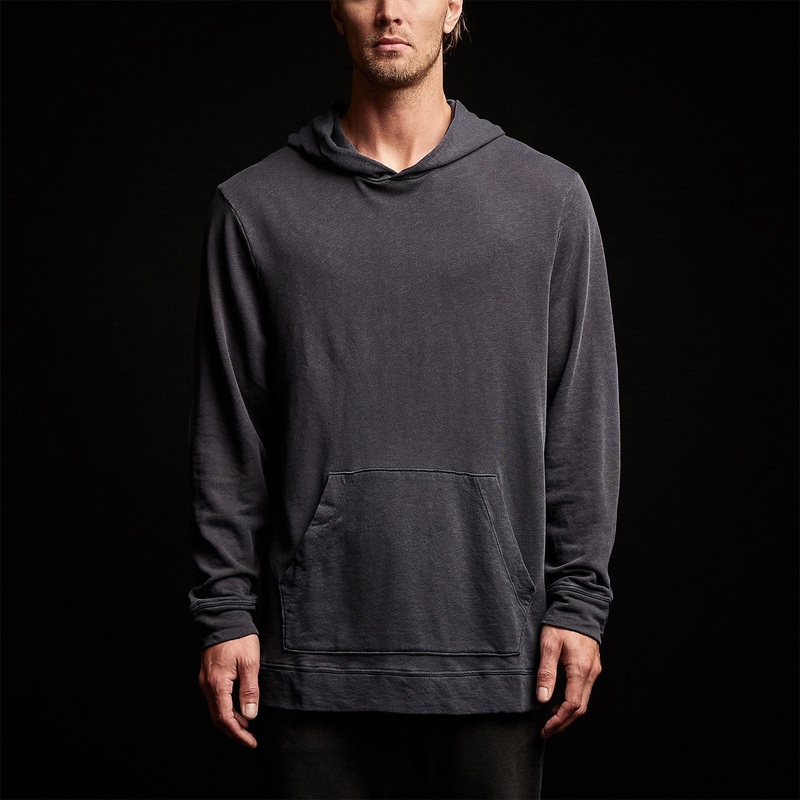 Vintage French Terry Hoodie – Titan Pigment