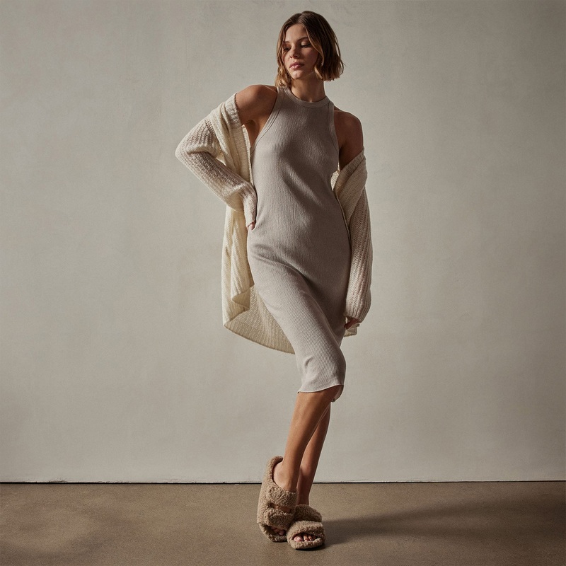 Cotton Cashmere Tank Dress – Toast