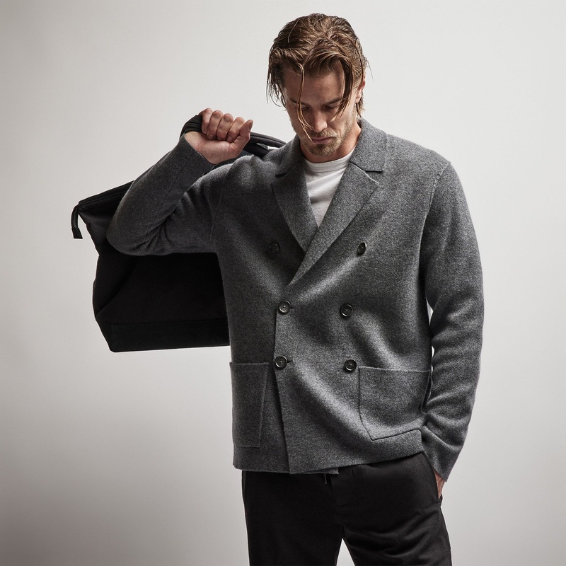 Double Breasted Cashmere Blazer – Flannel