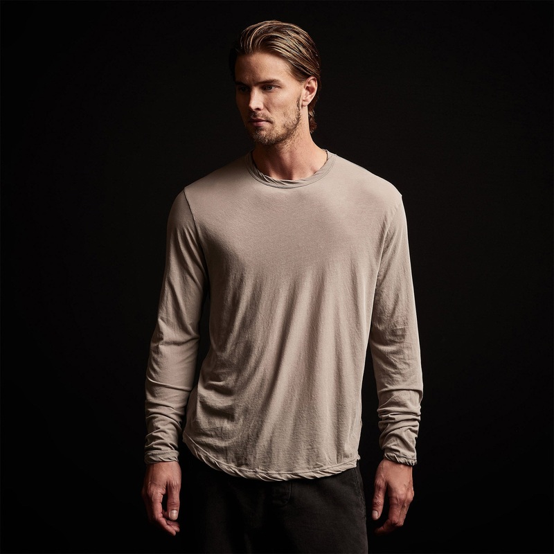 L/S Crew Neck Tee – Dapple