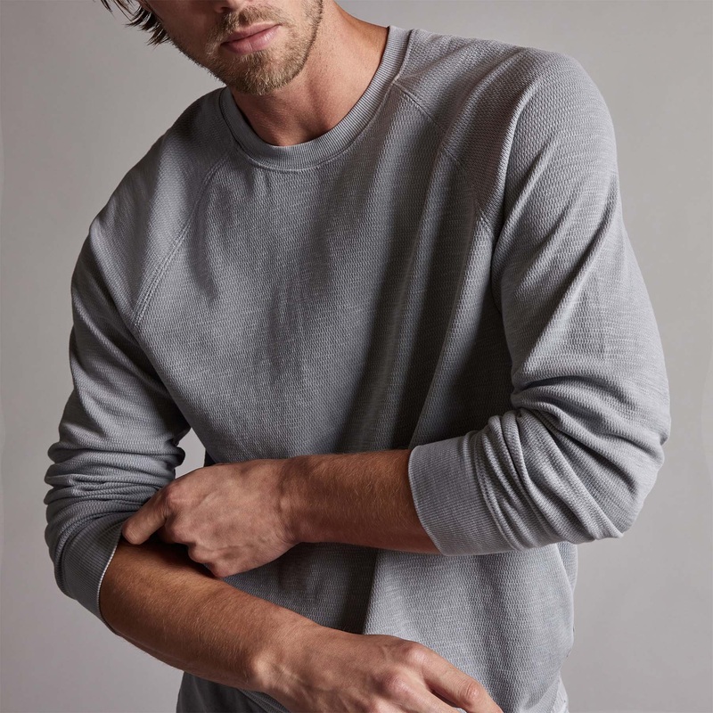 Long Sleeve Thermal Raglan – Breeze Pigment