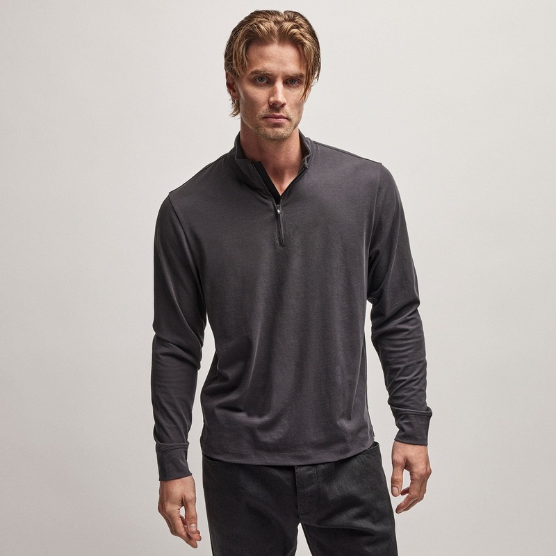 Clean Finish Jersey Half Zip – Magma