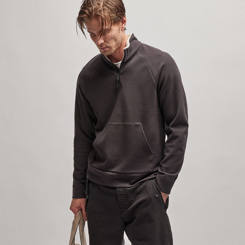 Sherpa Lined Scuba Half Zip – Magma