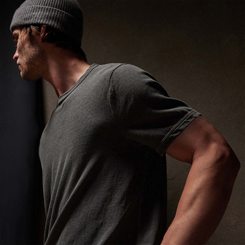 Slub Jersey Short Sleeve Crew – Pipe Pigment