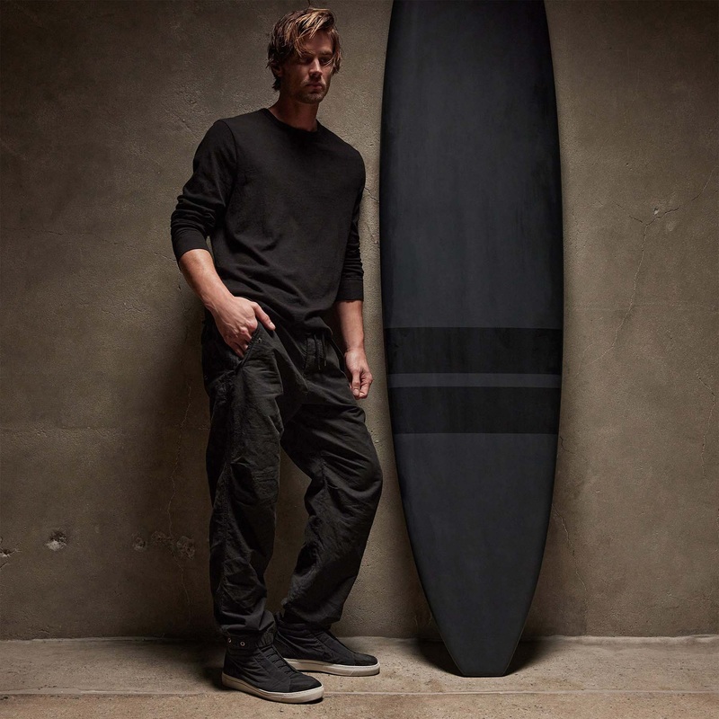 Textured Flight Pant – Black