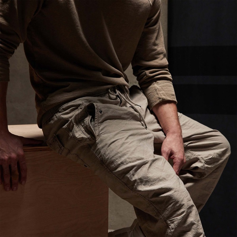 Textured Flight Pant – Toast Pigment