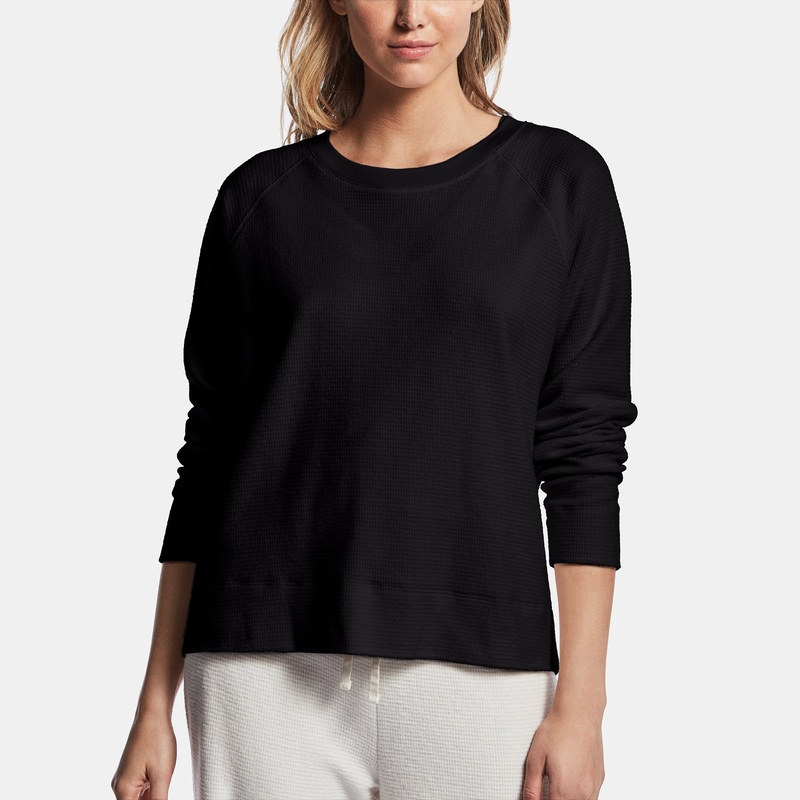 Relaxed Sweatshirt – Black
