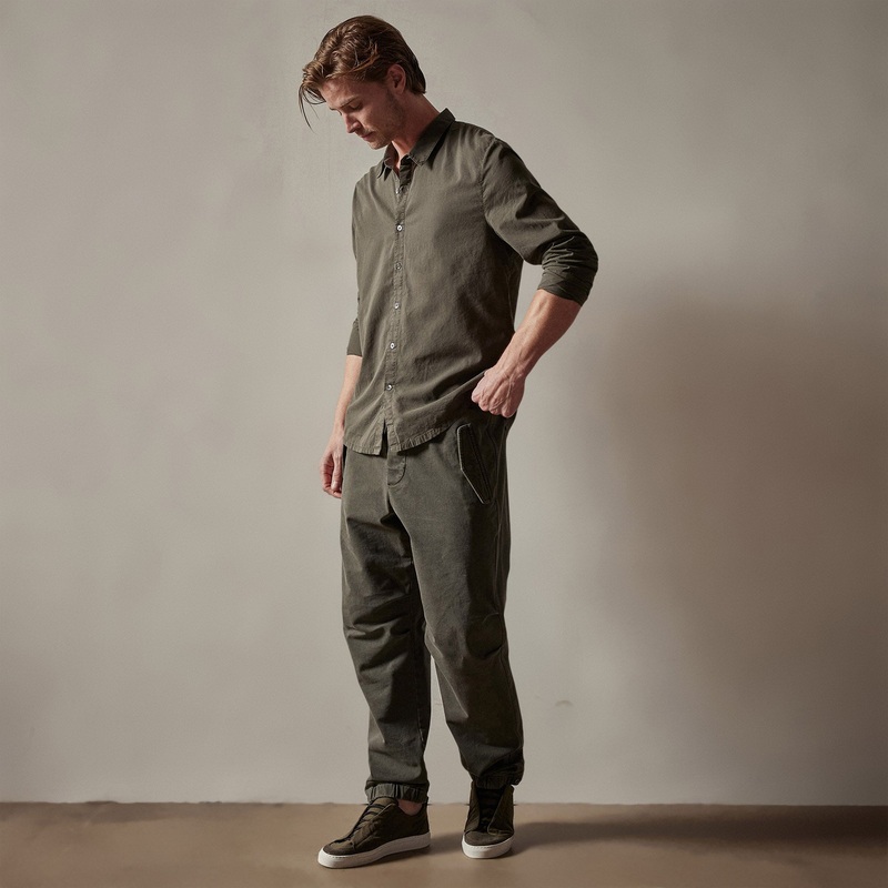 Standard Shirt – Dark Olive Pigment