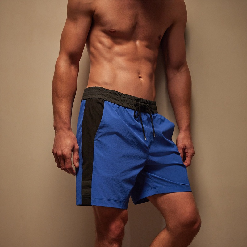 Stretch Rip Stop Sport Short – Baltic Blue/Black/Carbon