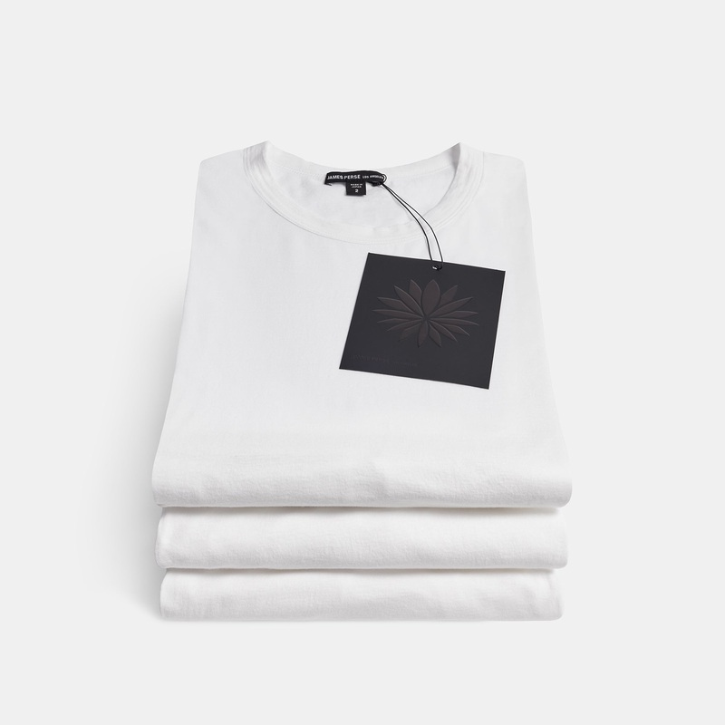 3 Pack Luxe Lotus Jersey Tee – White