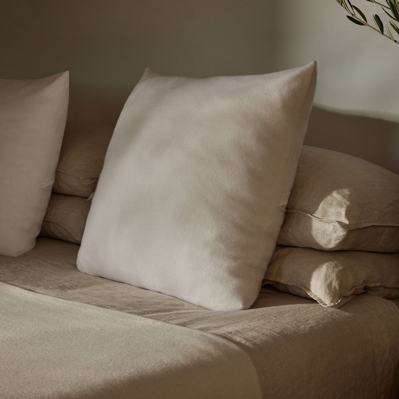 Cashmere Sham – White