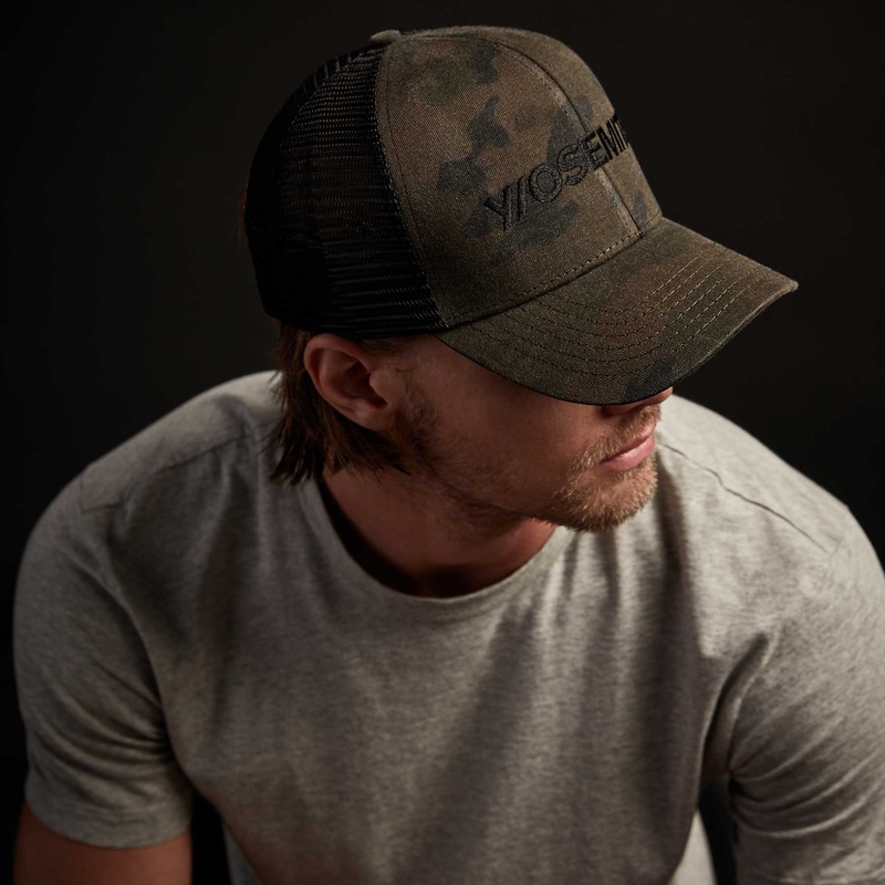 Y/OSEMITE Camo Trucker Hat – Terrain Camo