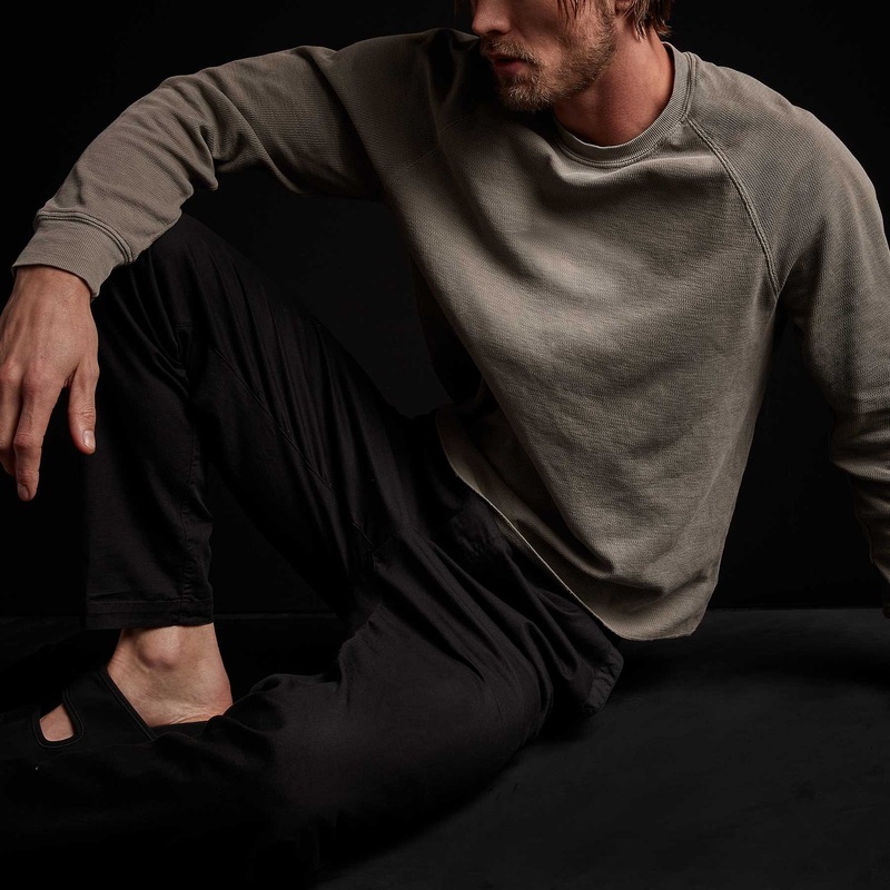 Long Sleeve Thermal Raglan – Greystone Pigment