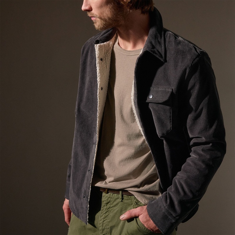 Corduroy Sherpa Jacket – Magma