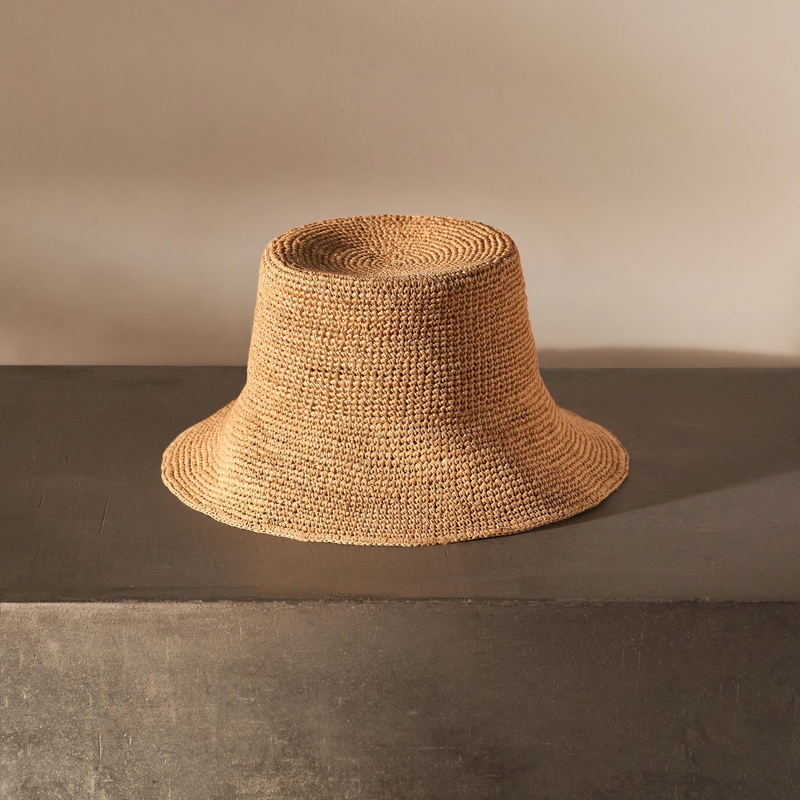 Crochet Bucket Hat – Jute