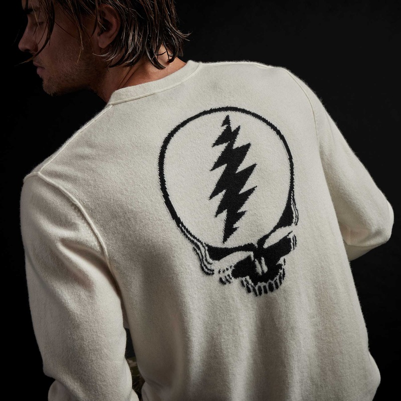 Grateful Dead Recycled Cashmere Sweater – Ivory