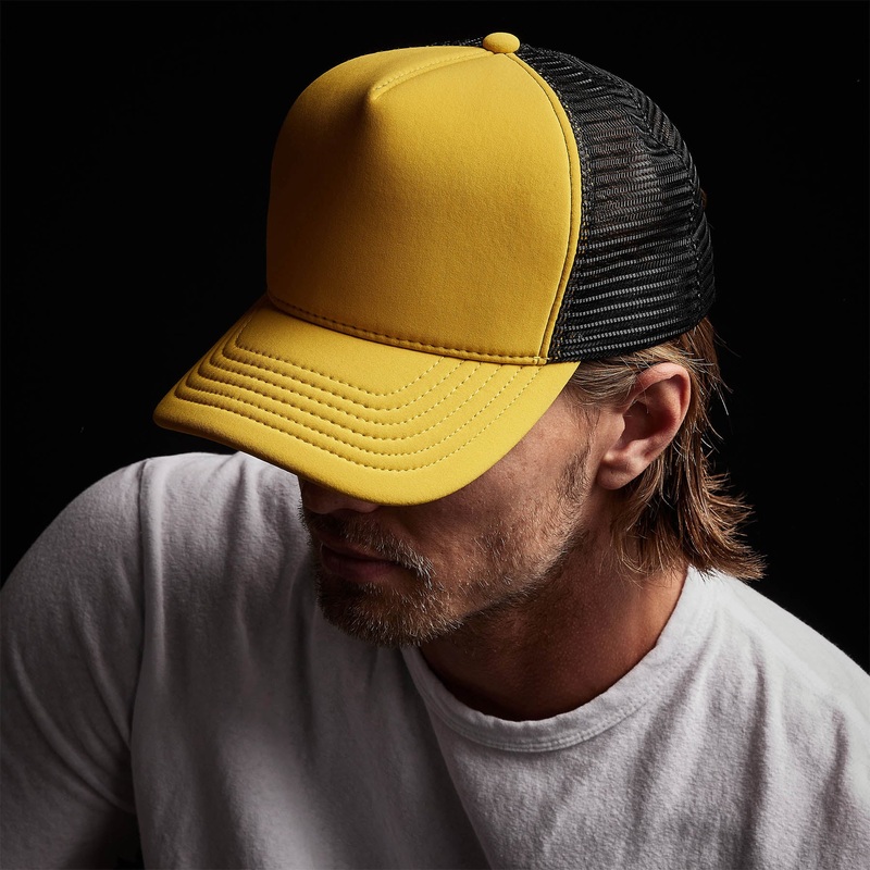 Scuba Trucker Hat – Crocus Yellow