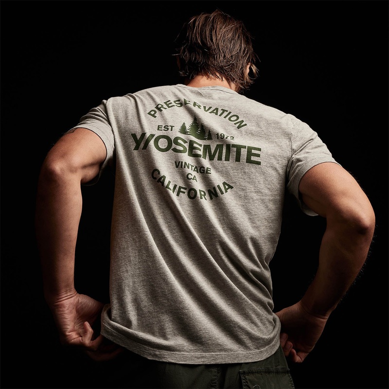 Short Sleeve Crew Neck – Heather Grey/Rugby
