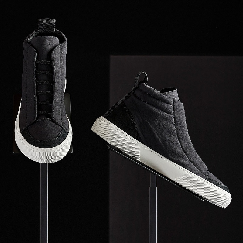 Women’s Solstice High Top Skate Sneaker – Black/Black