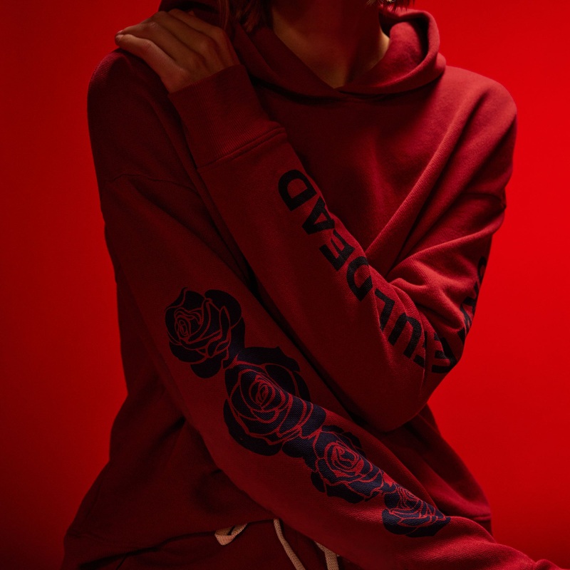 Grateful Dead Rose Hoodie – Sunstone/Deep