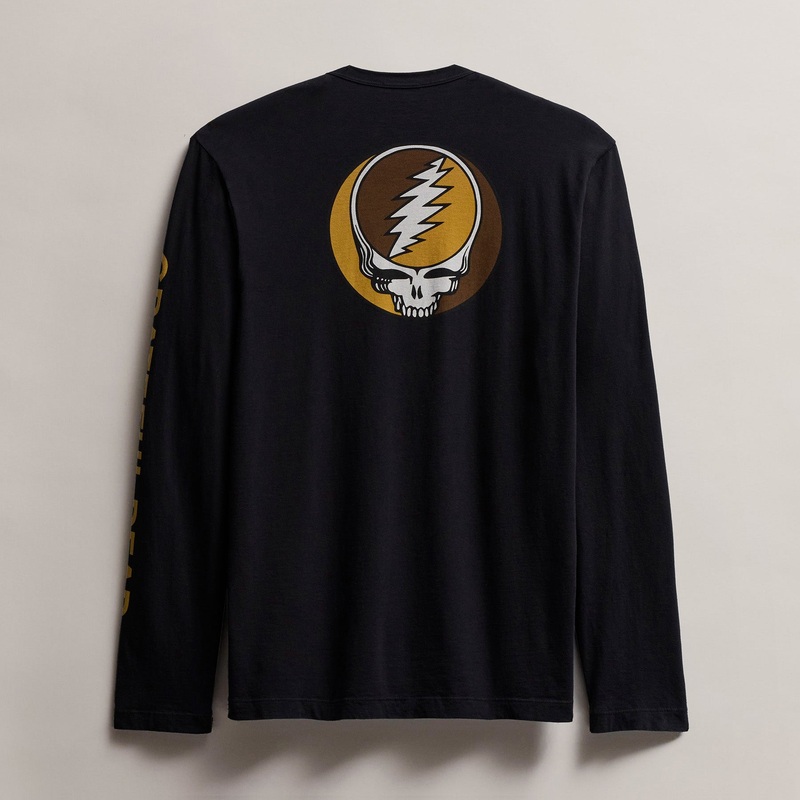 Men’s Grateful Dead Long Sleeve – Black/Comet