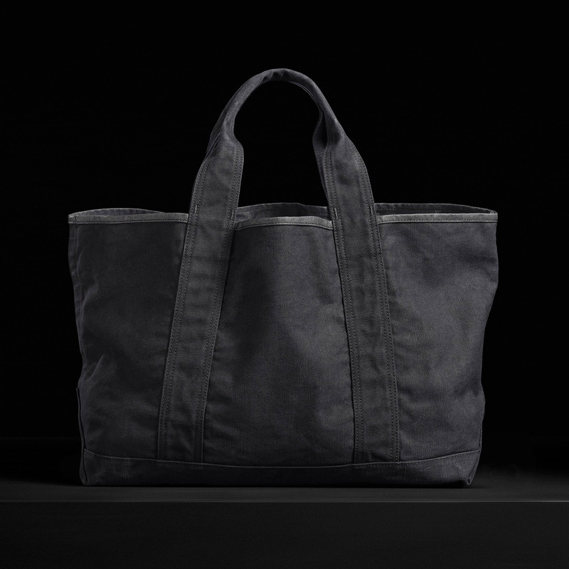Small Canvas Tote – Black