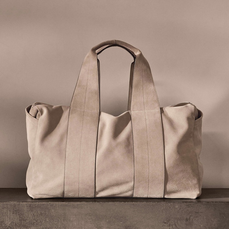 Suede Montecito Weekend Bag – Earth