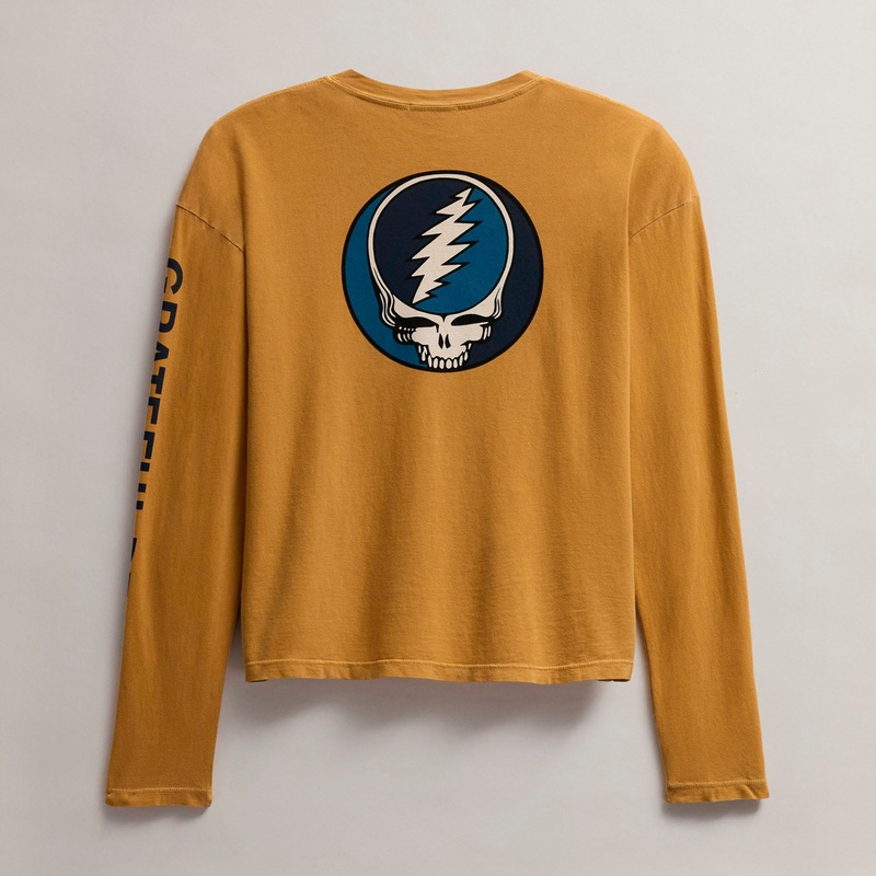Women’s Grateful Dead Long Sleeve – Comet Pigment/Navy