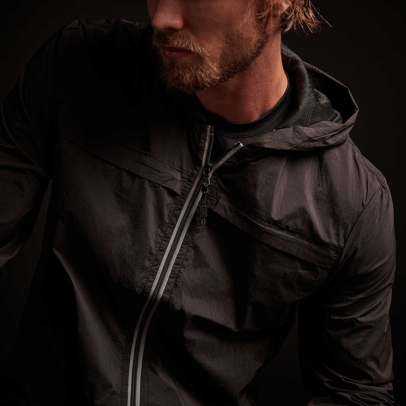 Y/OSEMITE Nylon Windbreaker – Black