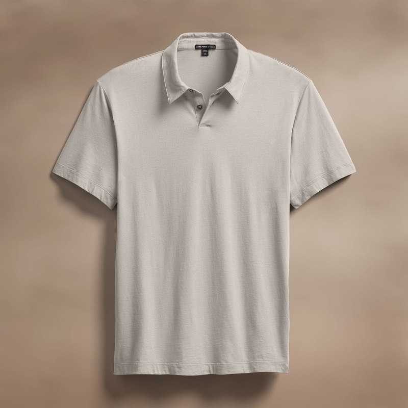 Brushed Lotus Polo – Salt
