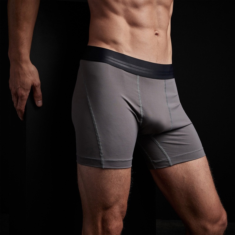 Cool Touch Sport Boxer Short – Raccoon Grey
