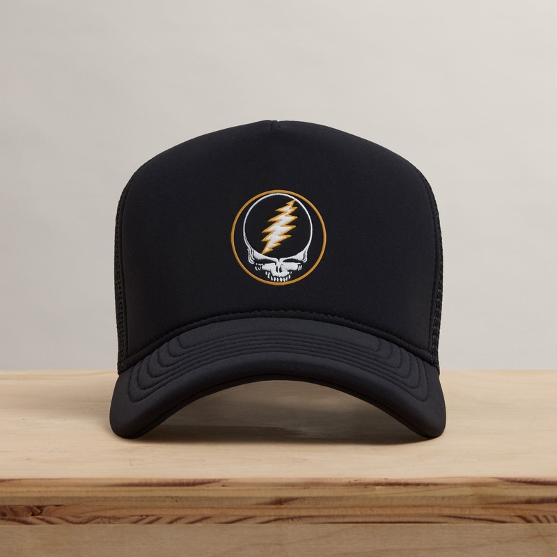 Grateful Dead Patch Trucker – Black