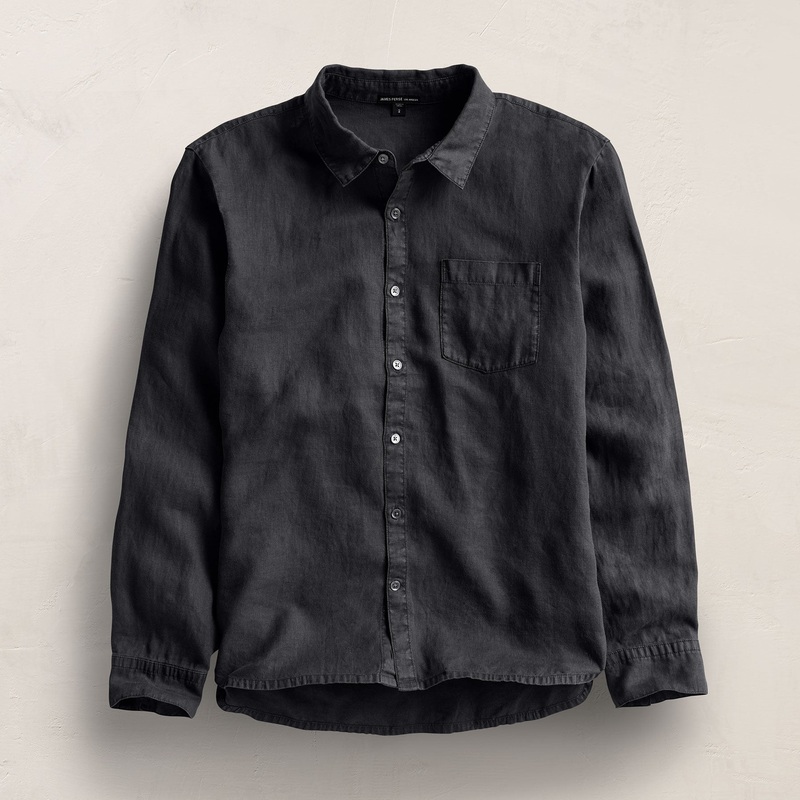 Lightweight Linen Shirt – Magma Pigment