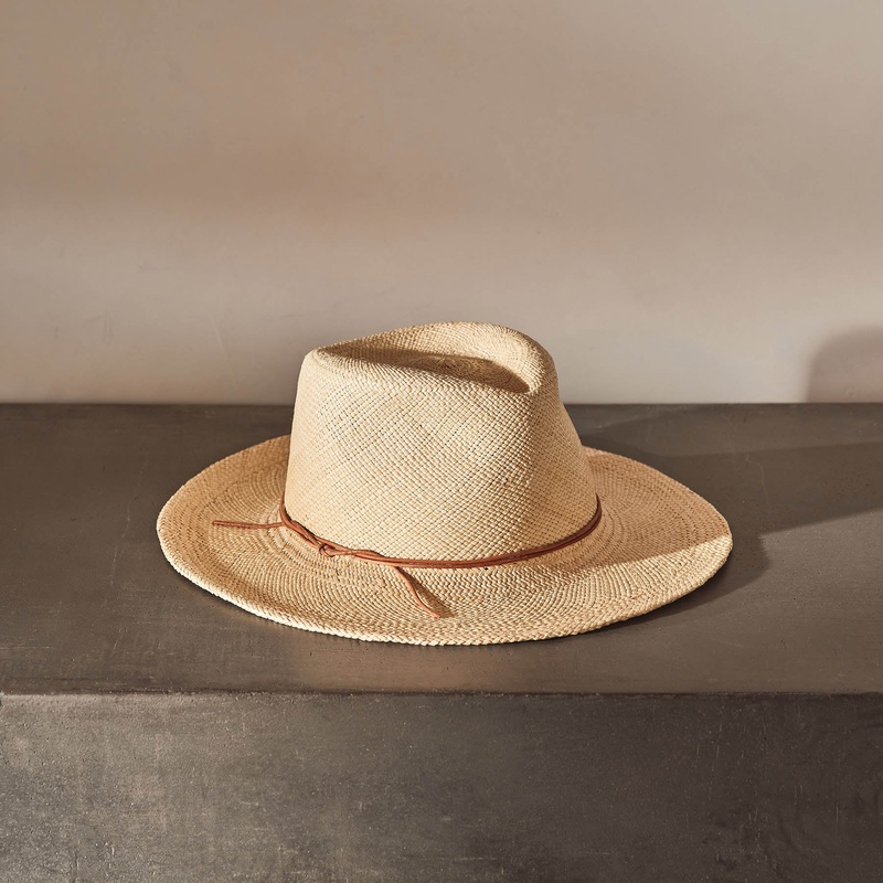 Pier Hat – Ivory/Tan