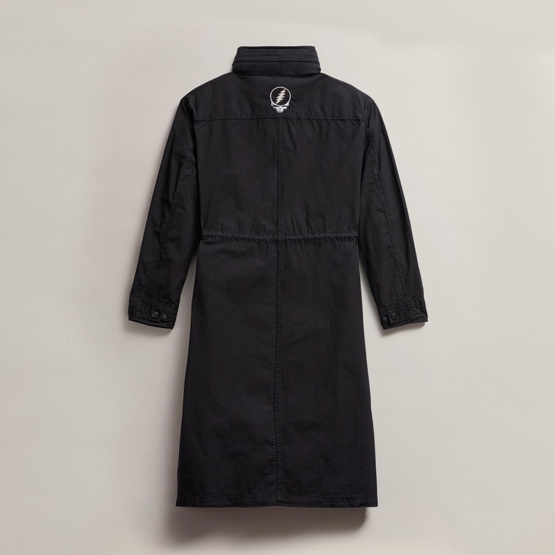 Women’s Grateful Dead Lightweight Parka – Black