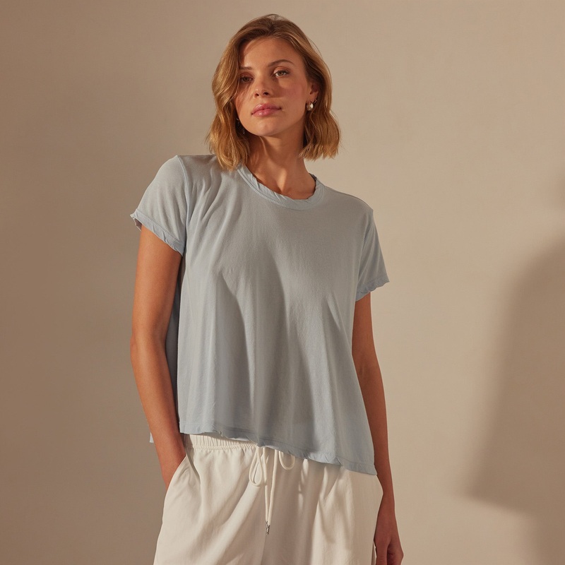 High Gauge A Line Tee  – Open Sky