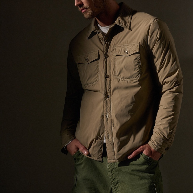 Insulated Outdoor Shirt Jacket – Coyote