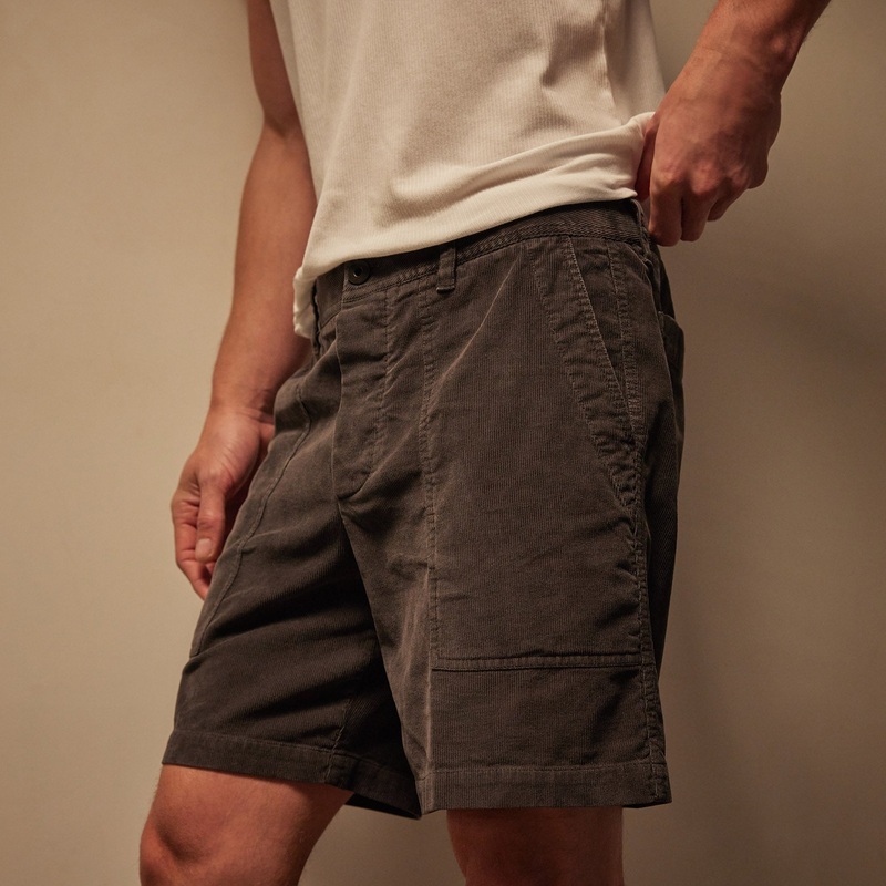 Venice Beach Cord Short – Magma Pigment