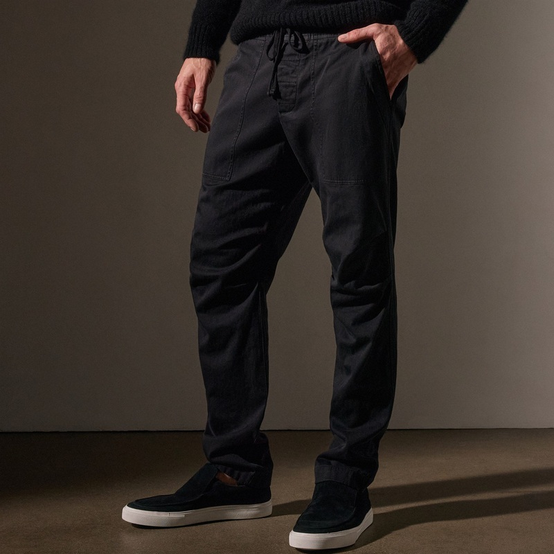 Army Cotton Slub Utility Pant – Black Pigment