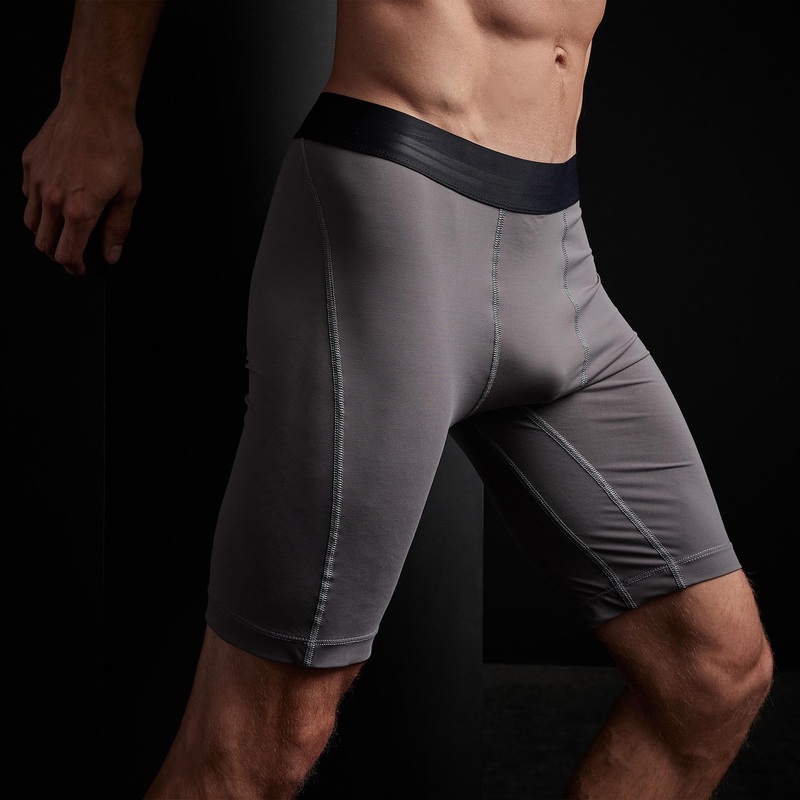 Cool Touch Sport Long Boxer – Raccoon Grey