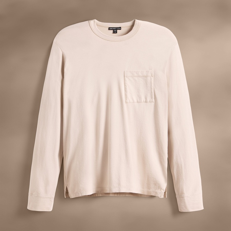 Long Sleeve Pocket Crew – Faint