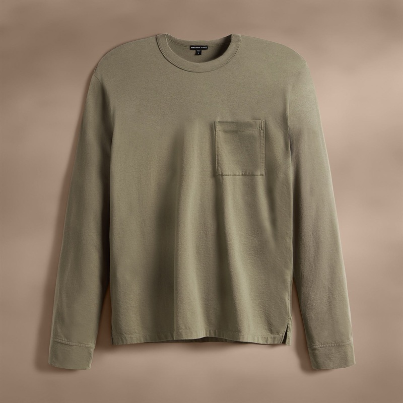 Long Sleeve Pocket Crew – Peet