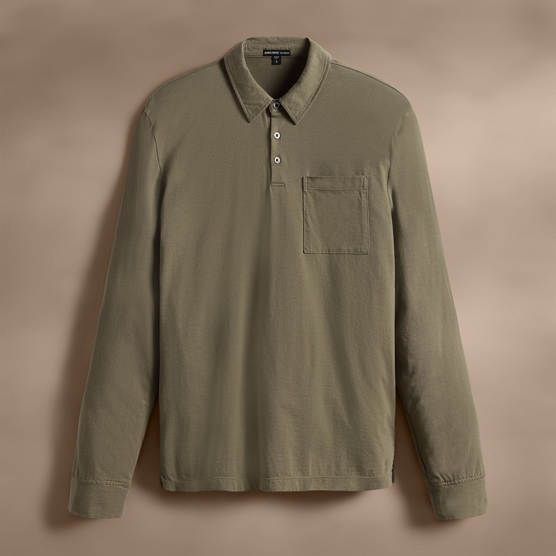 Long Sleeve Pocket Polo – Peet