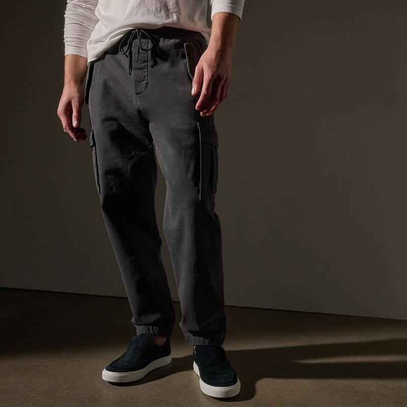 Woven Terry Cargo Pant – Magma Pigment