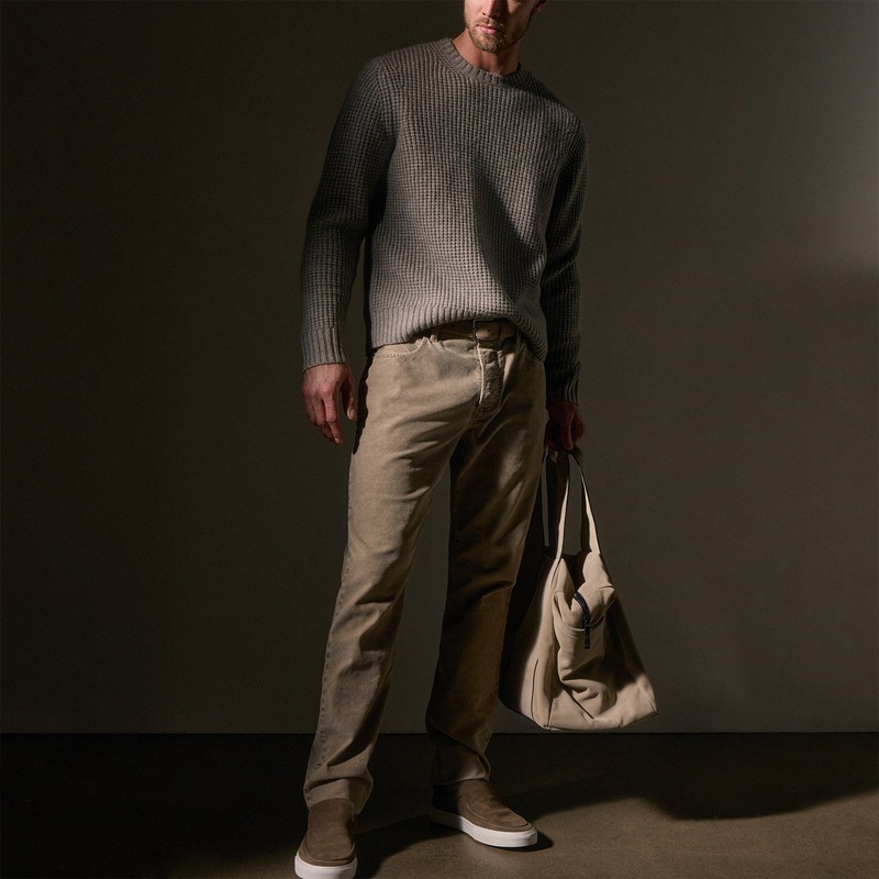 5 Pocket Corduroy Pant – Overcast Pigment